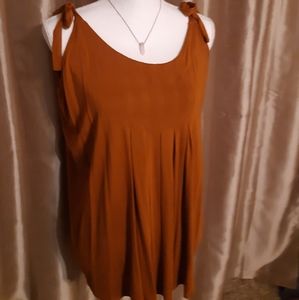 Cable & Gauge Xl rust color tank top